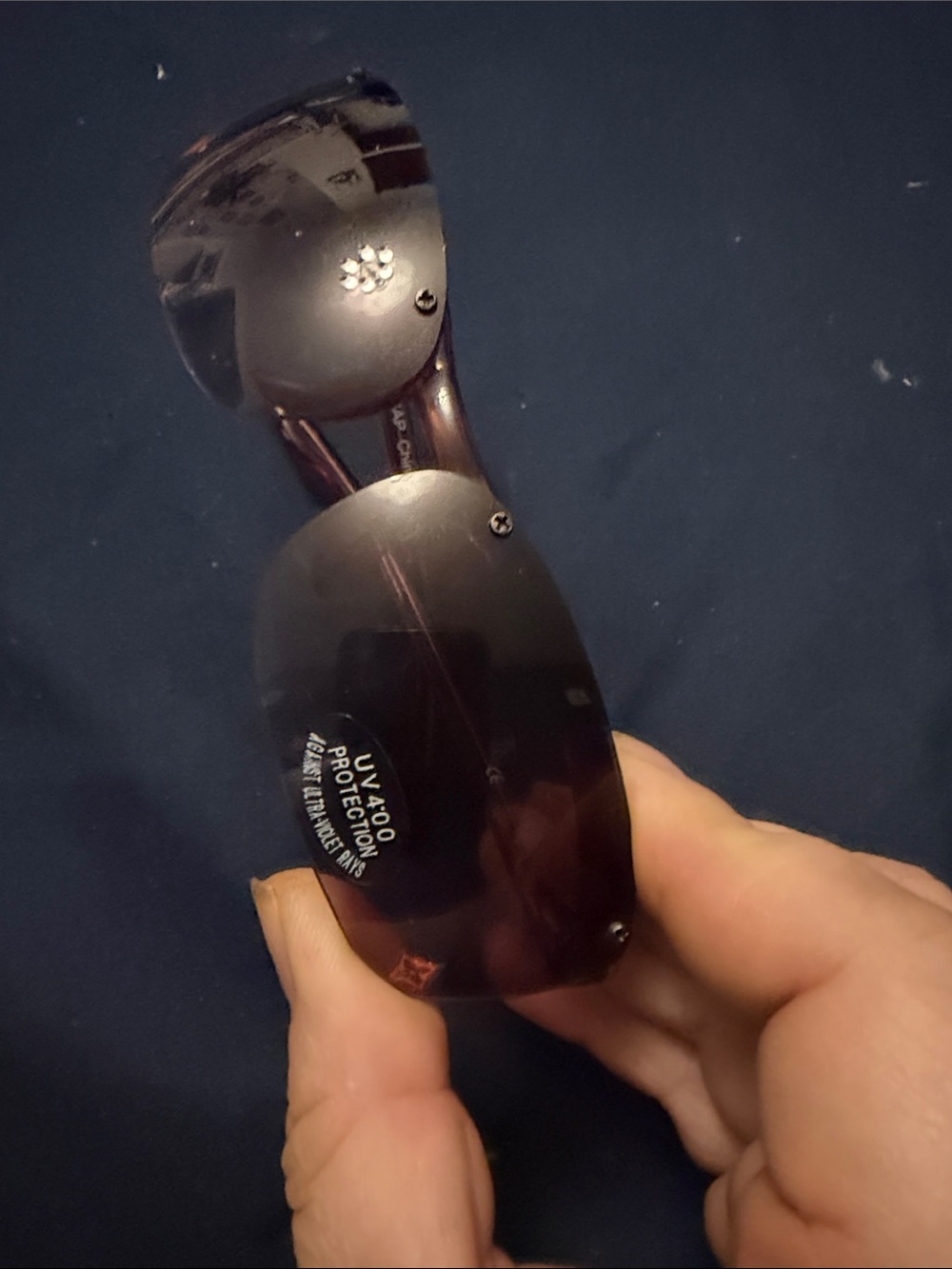 Black VR/AR Protective Lens Cover - UV400 Protection
